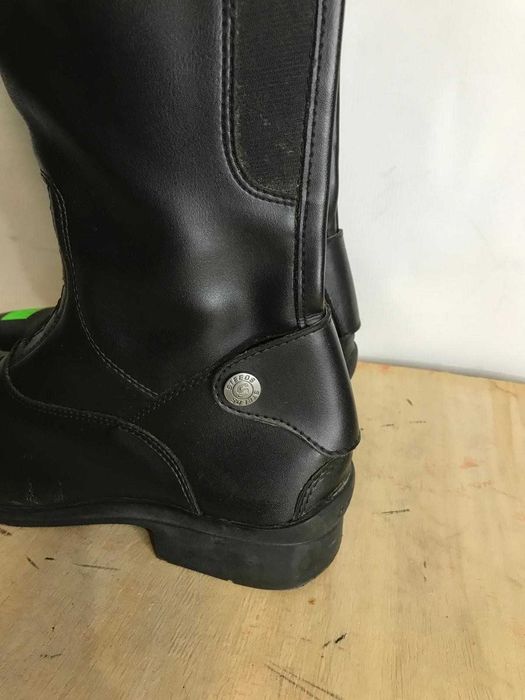308.39. Oficerki Steeds Tender roz: 39 Slim, łyd: 34-36cm, wys: 44cm