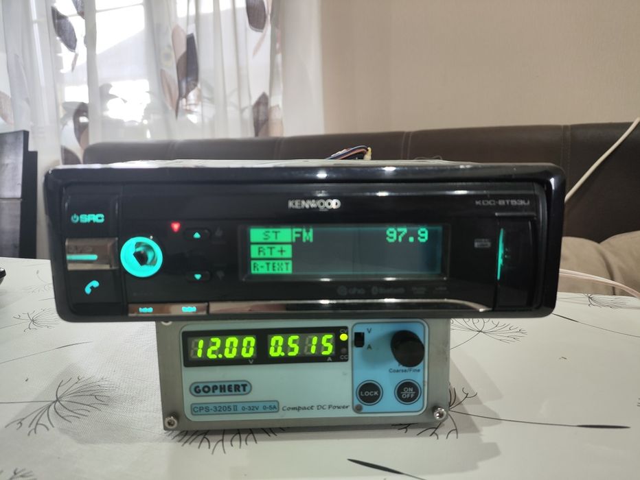 Автомагнітола Kenwood KDC-BT53U Bluetooth,CD,AUX,USB