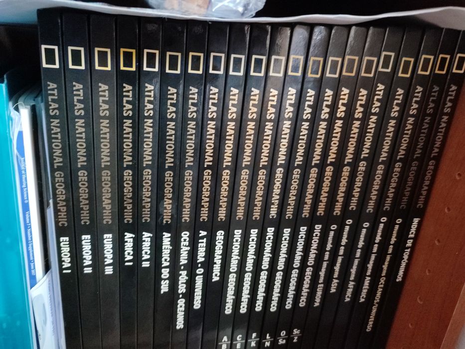 Coleção completa atlas national geographic
