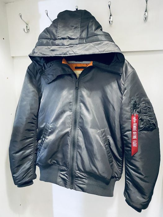 Курточка Alpha Industries, MA-1 type Бомбер, с мехом Y2k / M