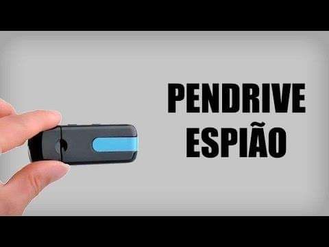 Pen drive Espião c/ Detecção de Movimento