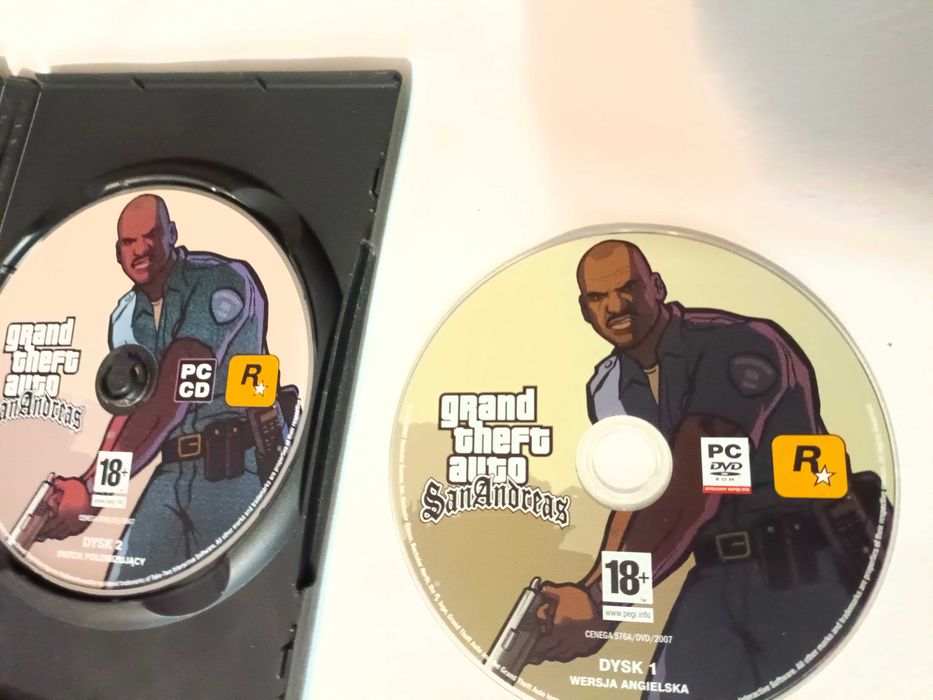 PC DVD SanAndreas PC