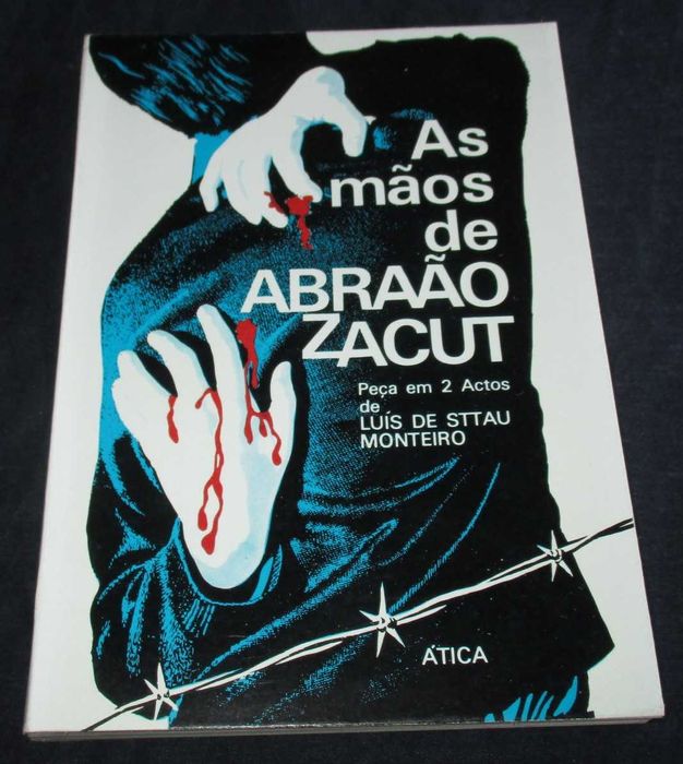Livro As Mãos de Abraão Zacut Sttau Monteiro Ática 1ª edição