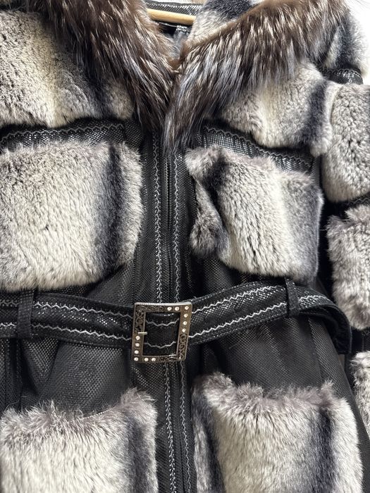 Futro z szynszyla - esencja luksusu! Piekne, miekkie… z paskiem