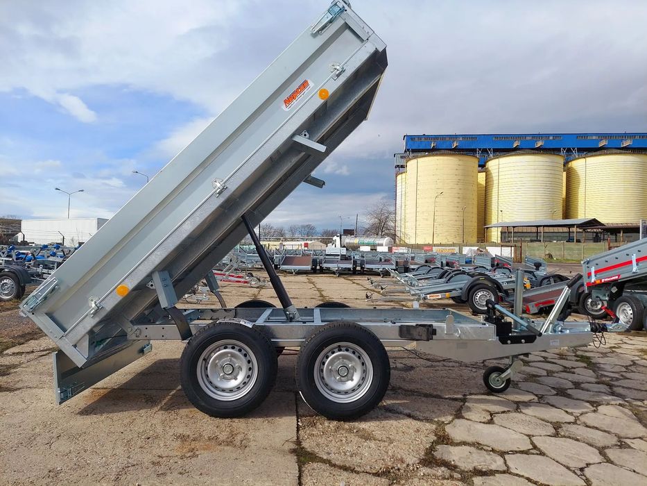 Neptun Kipper N /2  Przyczepa Wywrotka, Spawana. Mocna. Dostawa.