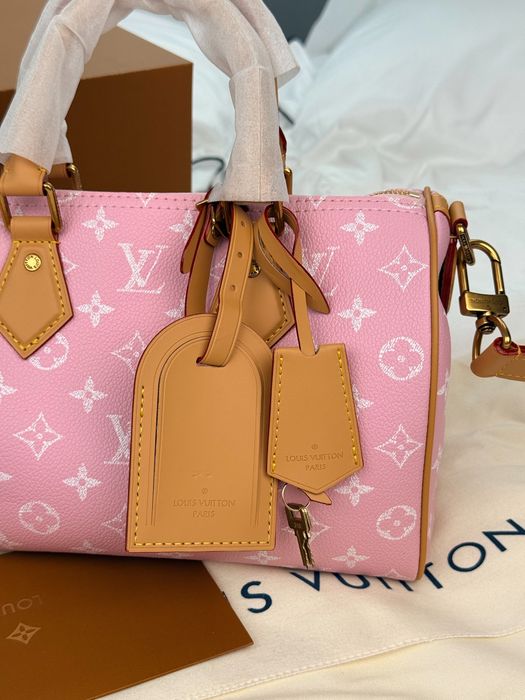 Сумка Louis Vuitton Speedy 25 Pink Monogram