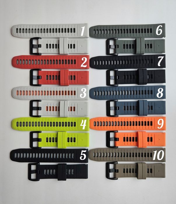 Ремешк  силиконовый  для часов Garmin  Fenix QuickFit 22 ,26 мм