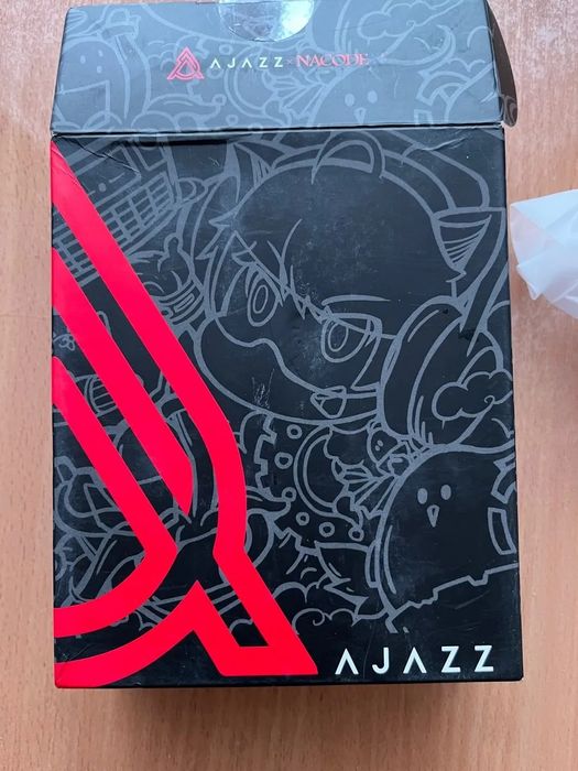 Игровая мышь Ajazz AJ179 PRO белая. Беспроводная 8К PAW3395