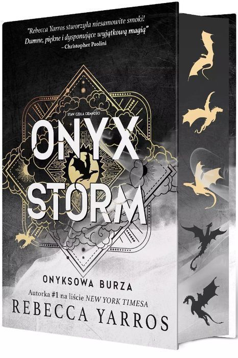 Onyx Storm. Onyksowa Burza (Barwione Brzegi) Nowa