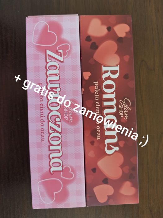 Palety glamshop,całość 70 zł .
