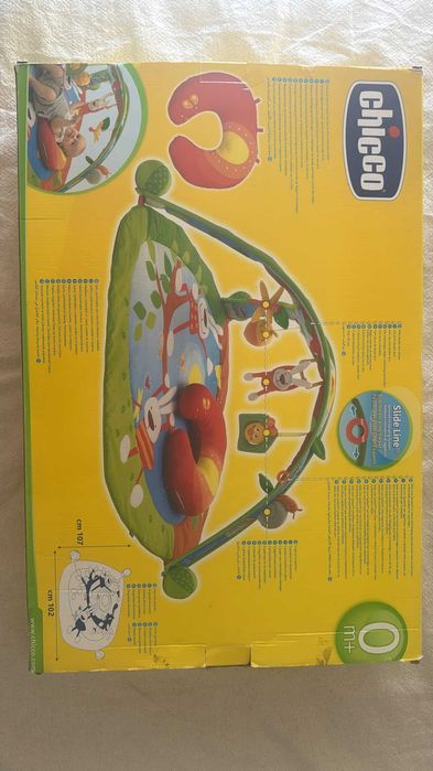 Tapete de Atividades Chicco 2 in 1 Play Pad – Como Novo