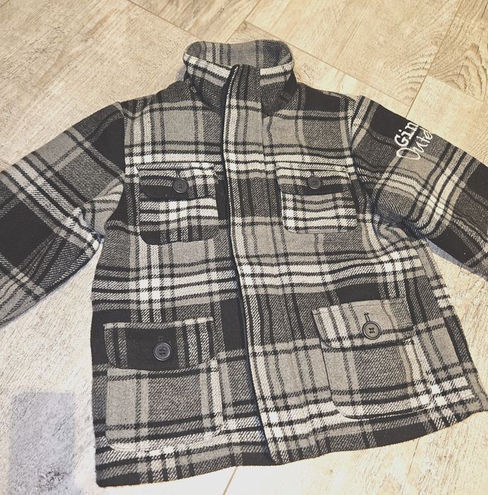 Kurtka z wełną ciepła 116 Ginkana