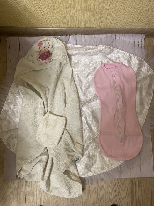 Клеенка-пеленка для пеленания с подушкой пеленка кокон на молнии