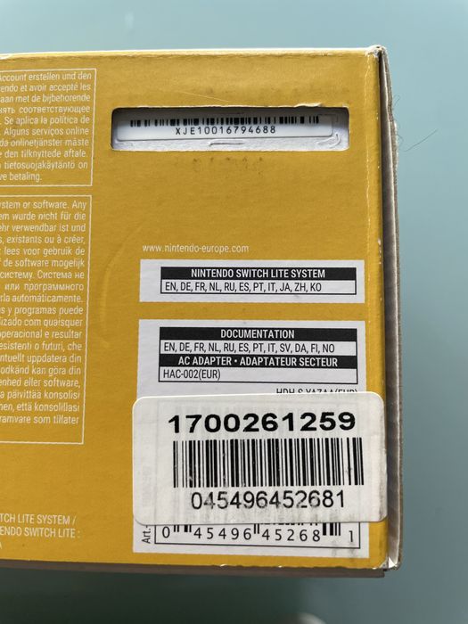 Nintendo switch lite + bolsa