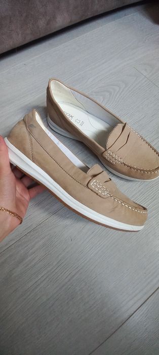 Мокасины Geox кожа