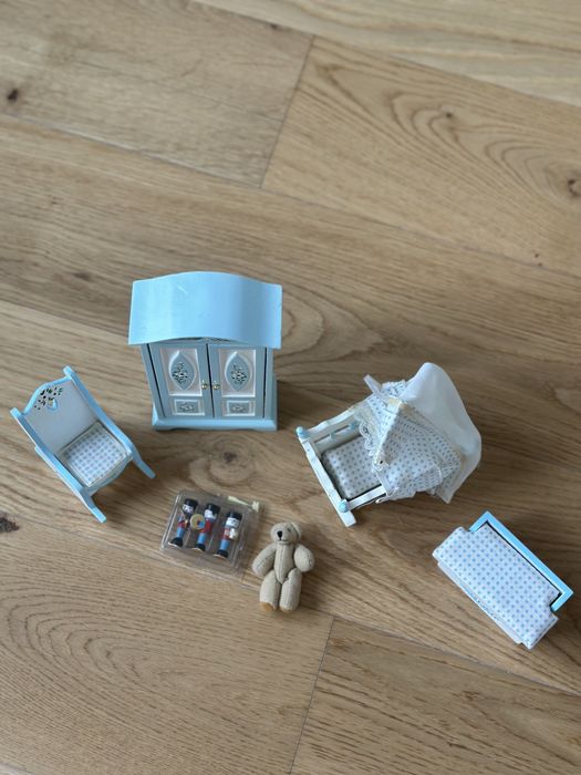 Mobília em miniatura para casa de bonecas da Dollhouse Collectors