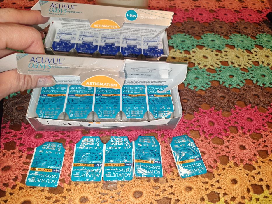 Soczewki kontaktowe Acuvue jednodniowe