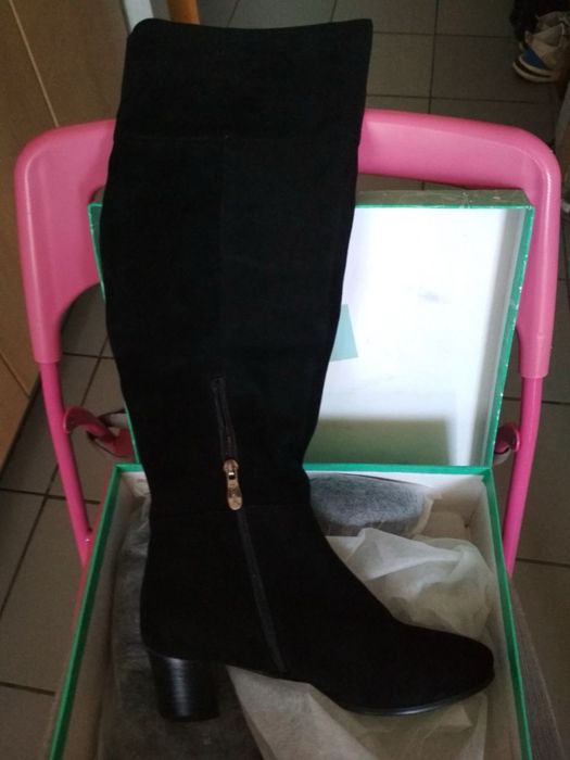 Buty damskie zamszowe 38