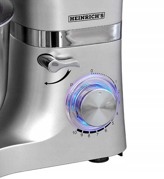 Новий планетарний міксер тістоміс Heinrich's HKM 6278 Rose 6л