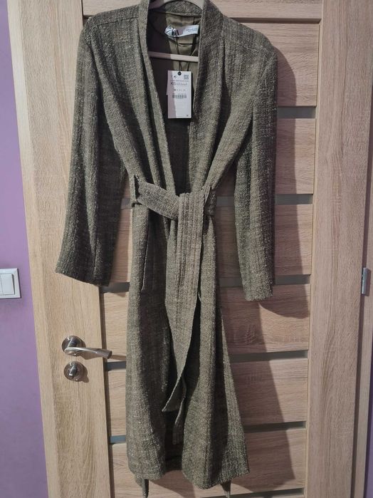 Płaszcz wiosenny NOWY Zara 34 XS