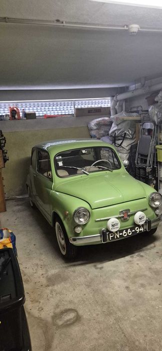 Fiat 600D de 1969! Um Clássico intemporal muito bonito e bem estimado!
