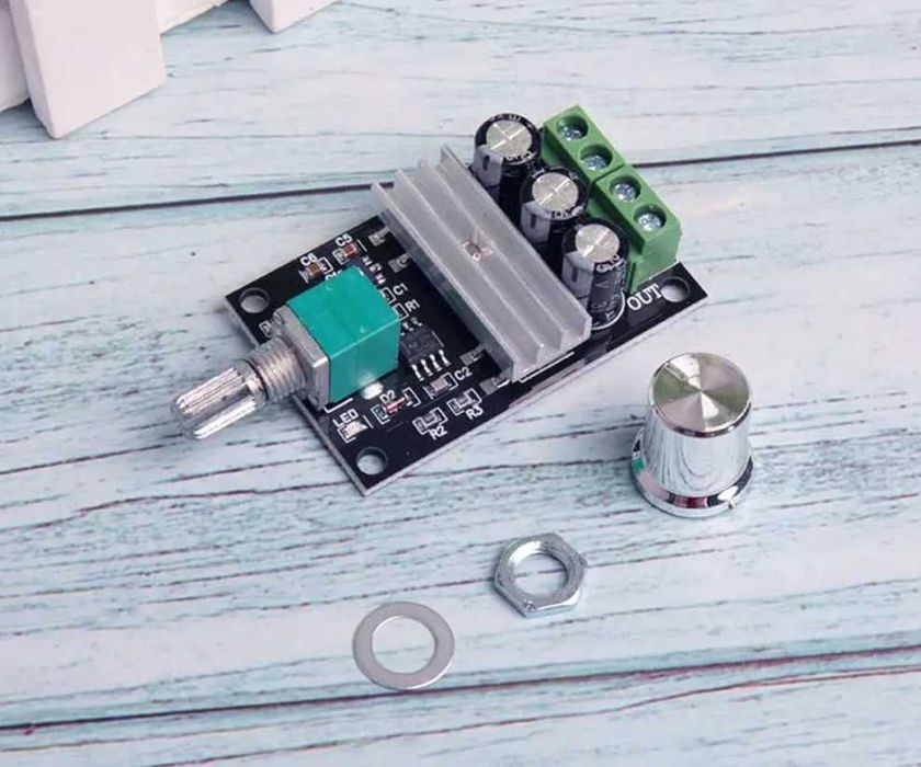 Dimmer potenciómetro 6v 12v 24v 3A 80W regulador Led, Motor, etc