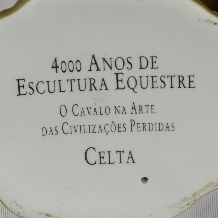 Figura em biscuit de Cavalo 4000 anos de Escultura Equestre – CELTA
