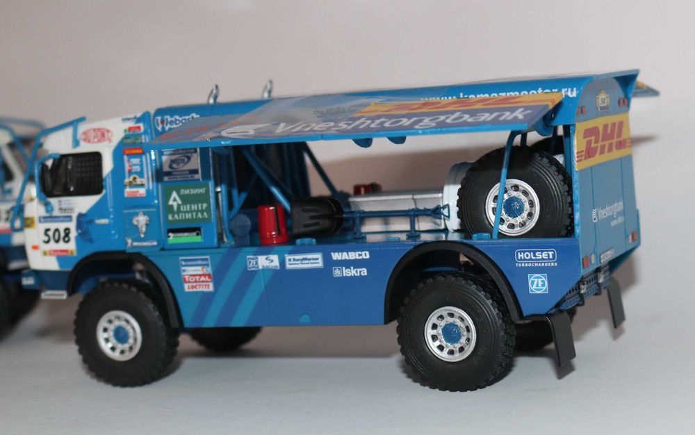 Lisboa-Dakar. KamAZ-4911 № 527. Racing Truck.  2º lugar Lisboa-Dakar 2007, Eligor.