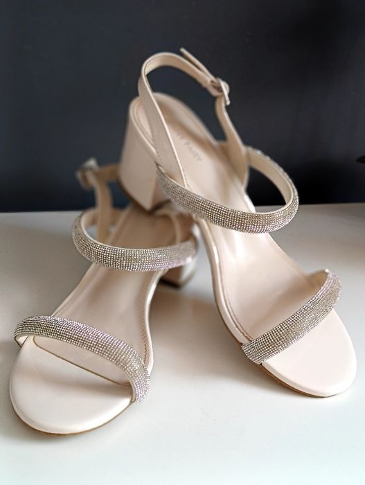 Buty ślubne/wyjściowe na słupku rozm 41