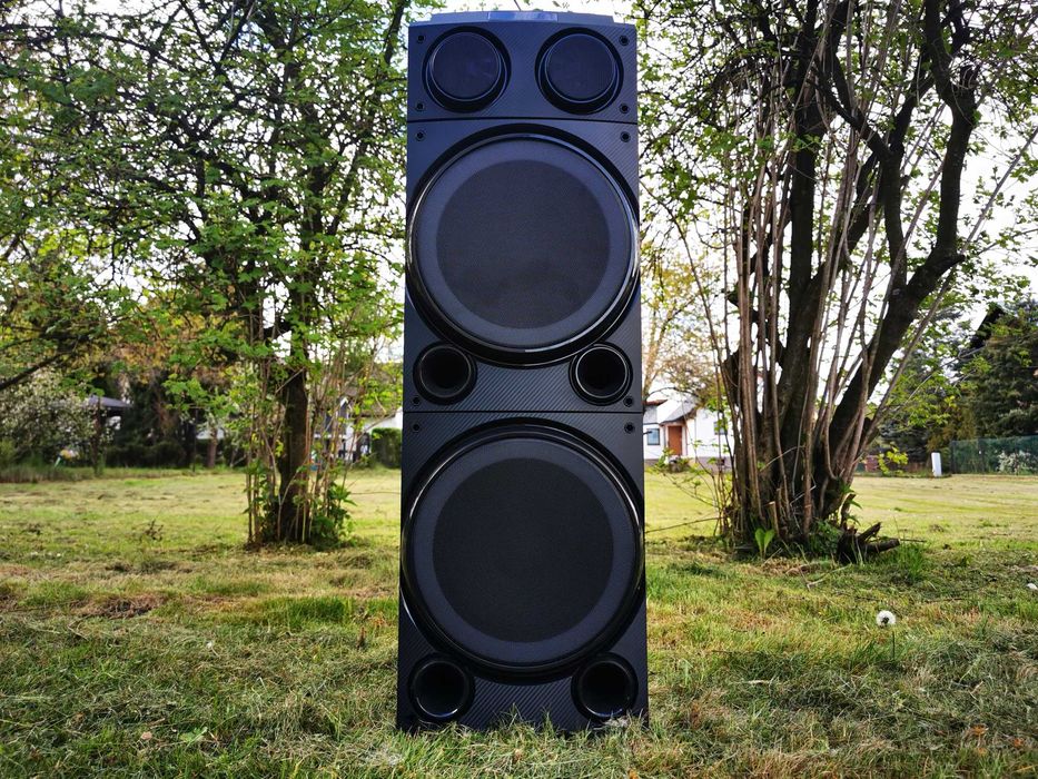 KOLUMNA NAGŁOŚNIENIOWA Głośnik Bluetooth MP3 Wieża Subwoofer Karaoke