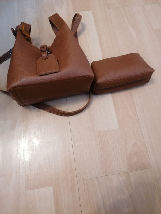 Torebka damska na ramię brąz