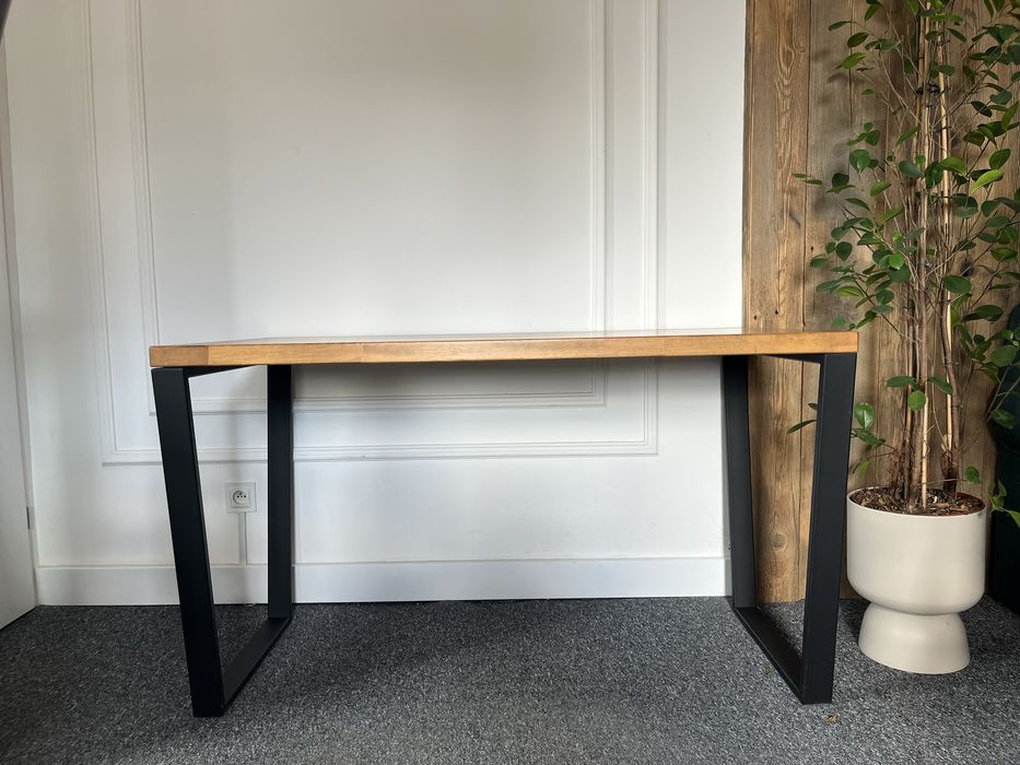 Biurka loft drewniany blat 70x150 i 70x130