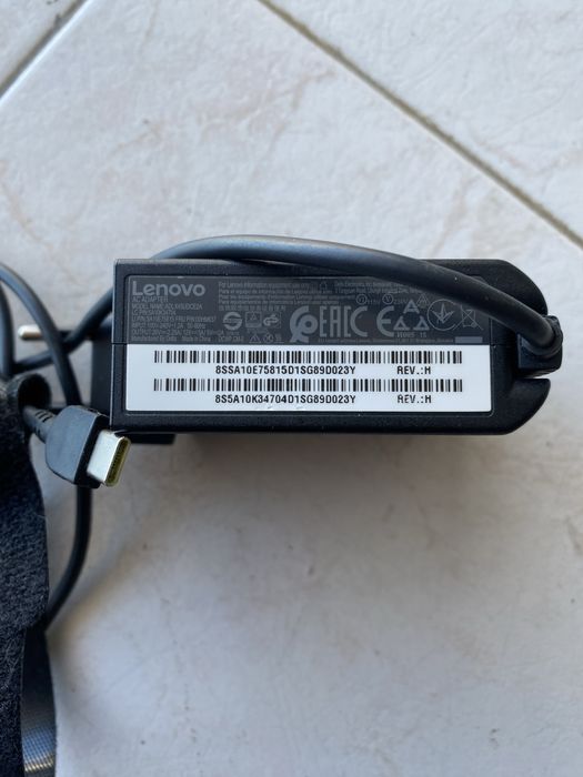 Carregador Lenovo Original ADLX45UDCE2A