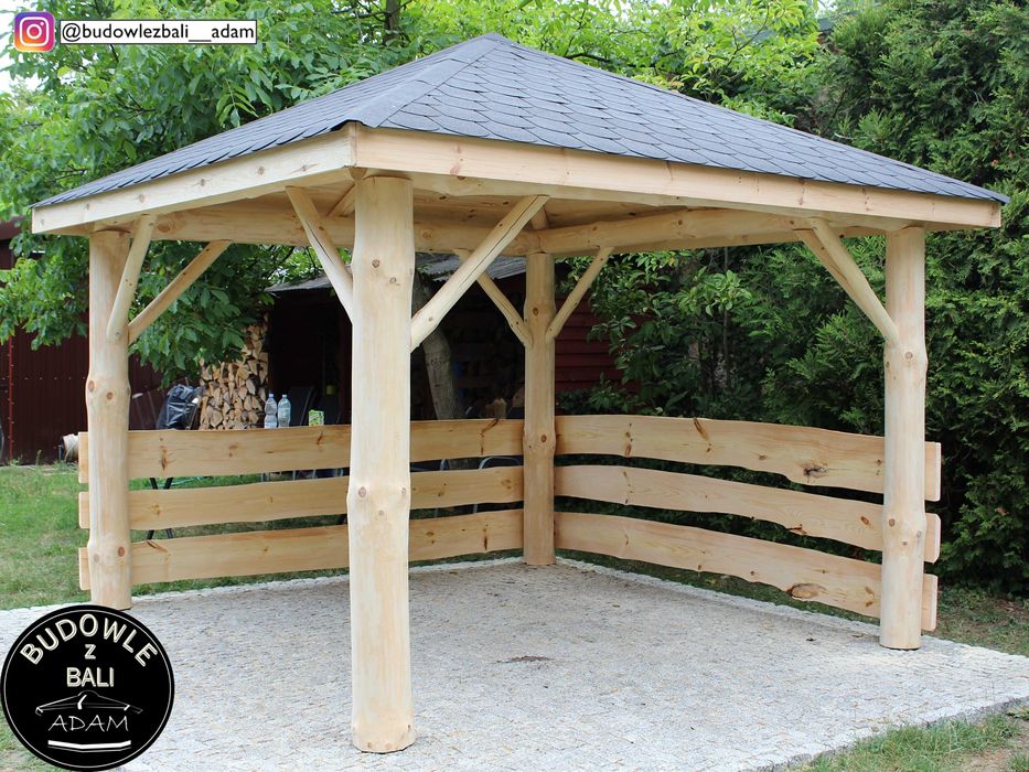 Altanka, Altana z Bala z barierkami, Altana z Bali (montaż)TRANSPORT