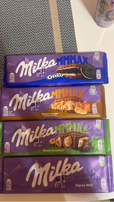 Duże Milki - rozne smaki ( 250–  300 g) – 14 zł/szt.