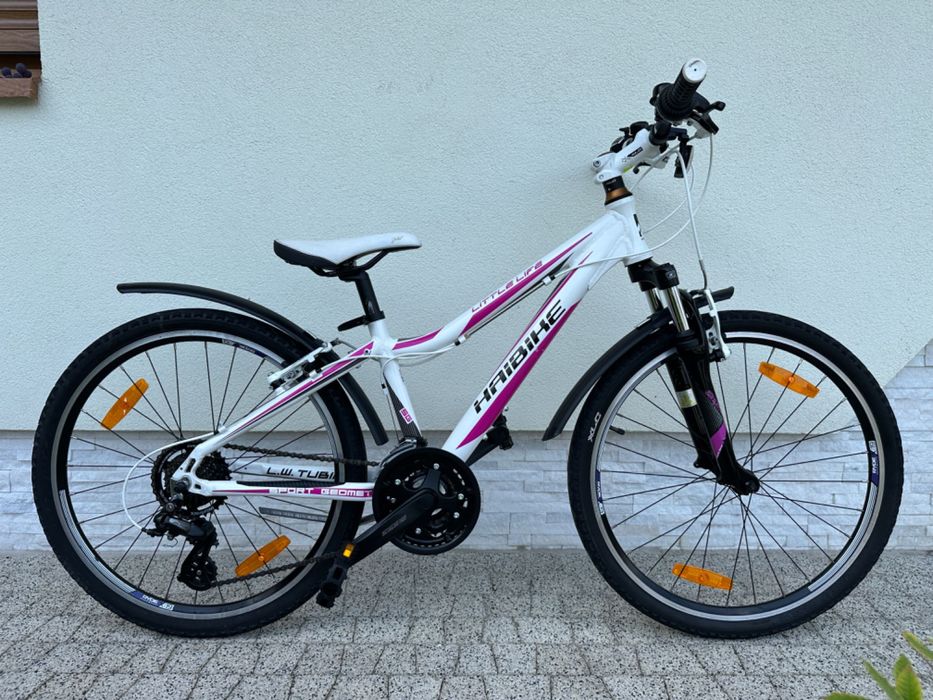 Rower HAIBIKE - koła 24, aluminiowy, amor, Shimano Altus