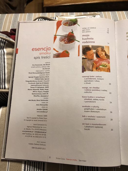Książka z przepisami Roberta Sowy, 255 str