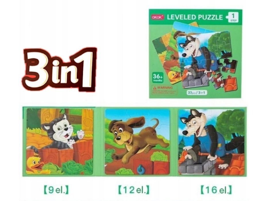 Zabawka układanka edukacyjna