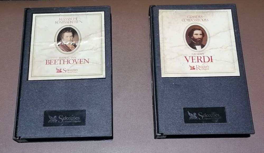 K7 colecção de música clássica em cassetes