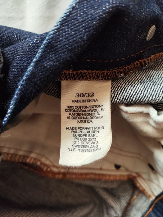 Джинсы Ralph Lauren Denim & Supply selvedge селвидж селвідж