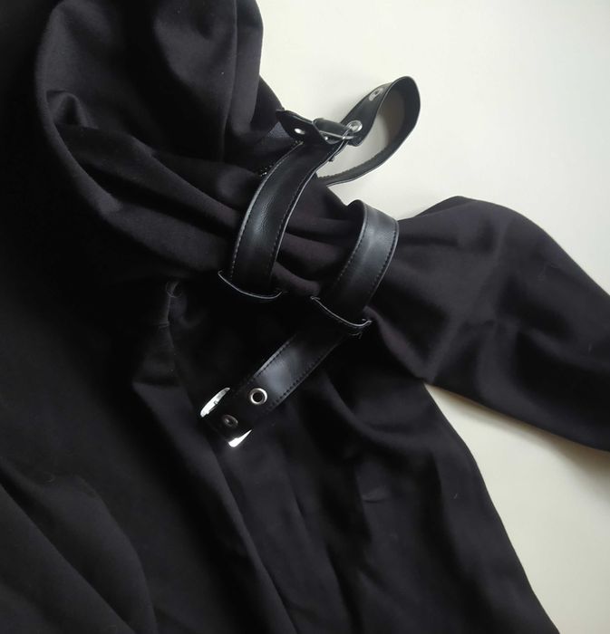 Czarna Bluzka/ Koszulka Wysoki Kołnierz KILLSTAR Long Sleeve Top