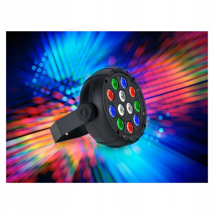 Showlite Pl-12| Projektor Świetlny| Reflektor Imprezowy| 12 Led