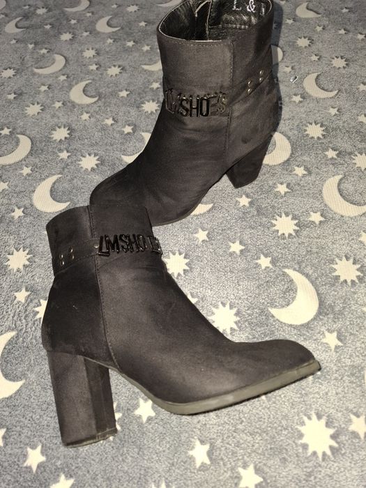 Ботинки замшеві, осінь-весна