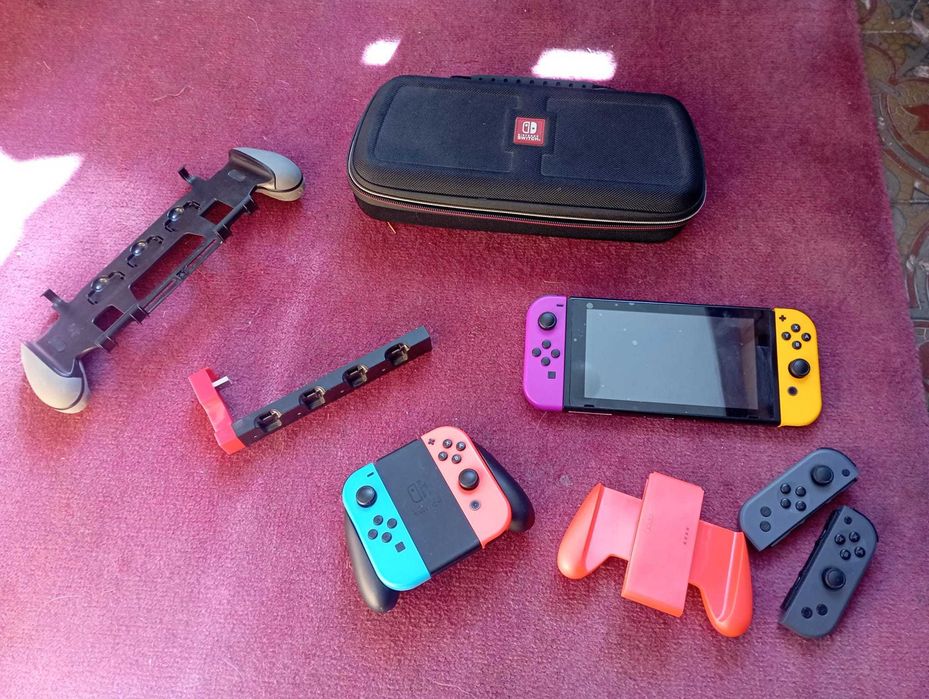 Nintendo SWICH v2 + akcesoria itd.