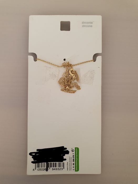 Fio gold plated com zircónias