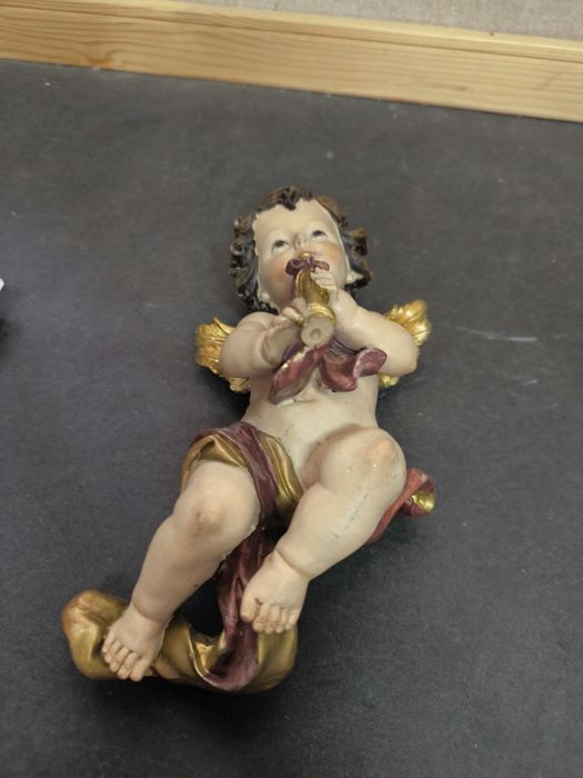 Anjo Decorativo de Parede com Trombete