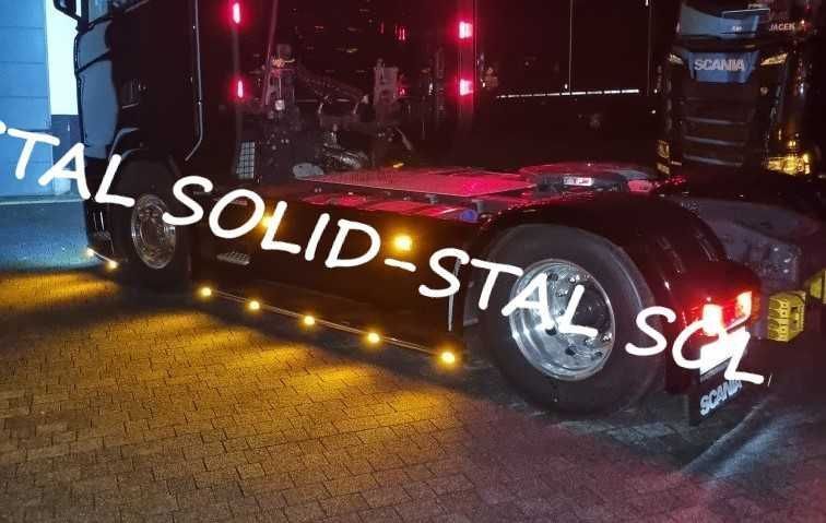 Orurowanie POD ZDERZAK  Scania S / R Next Generation POLEROWANE