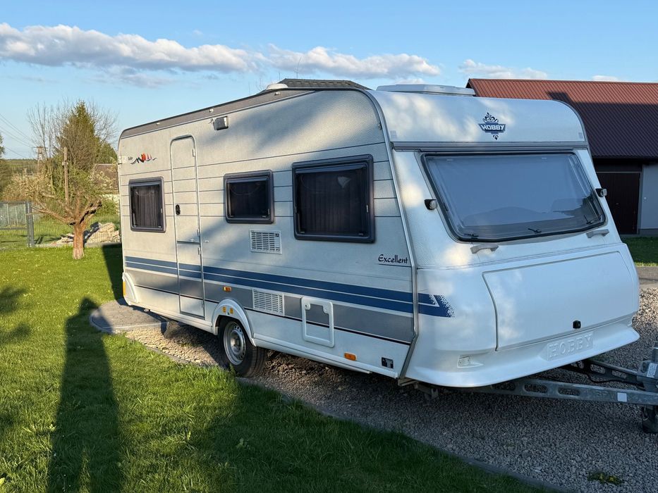 Hobby 470  Przyczepa kempingowa Hobby excellent 470 1997r..