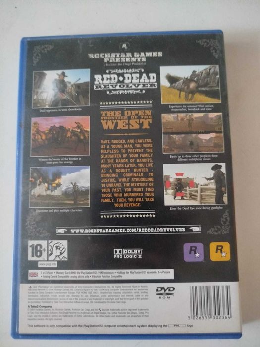 Jogo PS2 - Red Dead Revolver