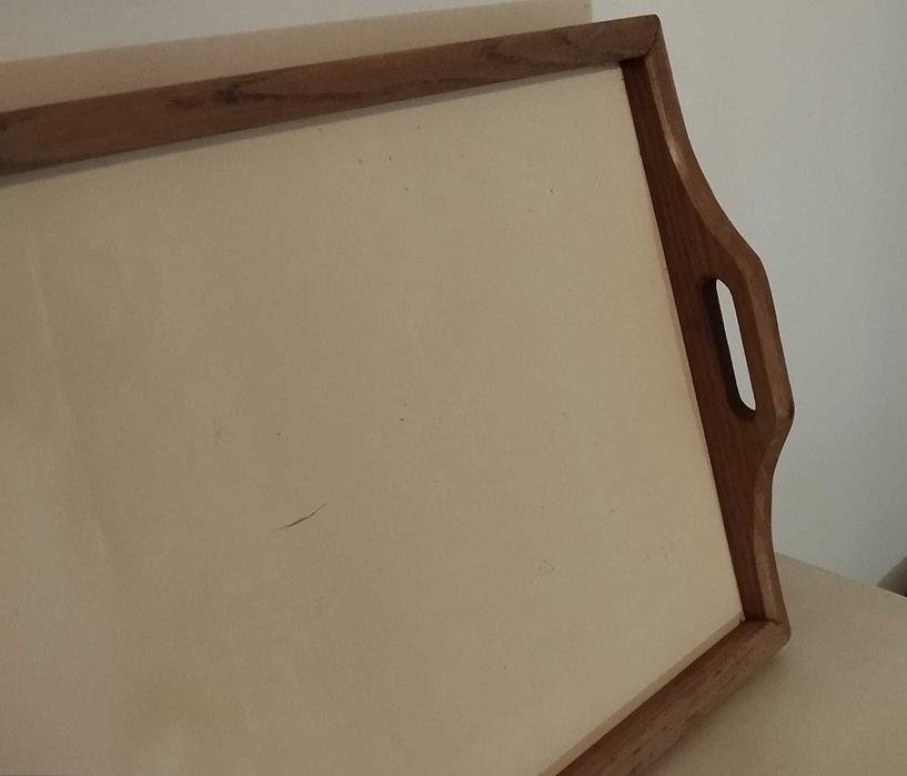 Tabuleiro madeira maciça para restauro